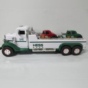 Hess Flatbed Truck With Hot Rods